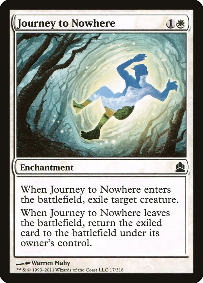 2011 Commander 2011 Journey to Nowhere common #17 common card image