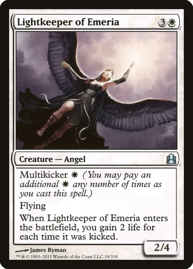 2011 Commander 2011 Lightkeeper of Emeria #18 uncommon card image