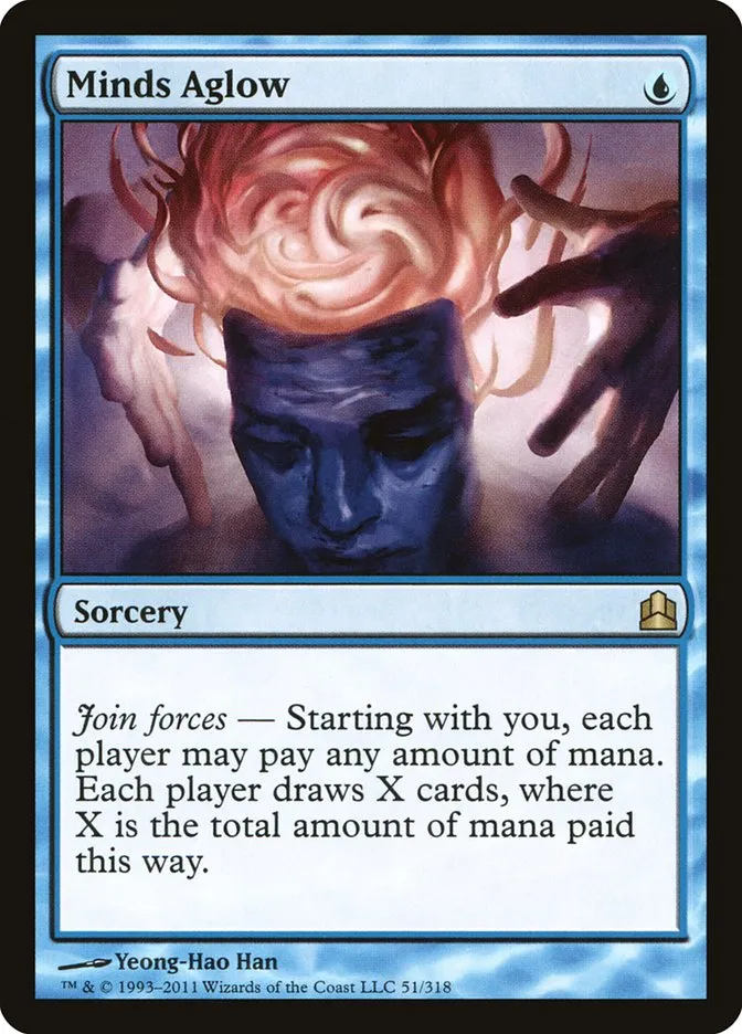 2011 Commander 2011 Minds Aglow rare #51 rare card image