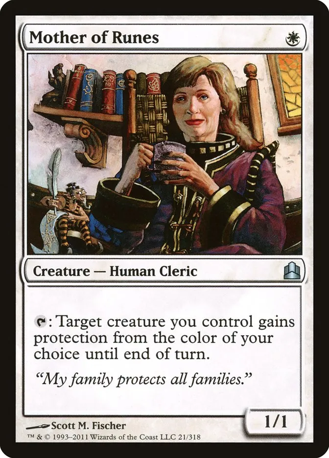 2011 Commander 2011 Mother of Runes #21 uncommon card image