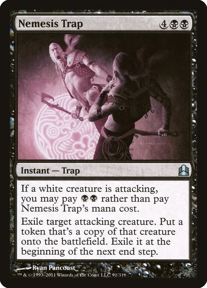 2011 Commander 2011 Nemesis Trap uncommon #91 uncommon card image