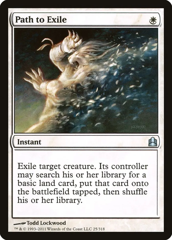 2011 Commander 2011 Path to Exile uncommon #25 uncommon card image