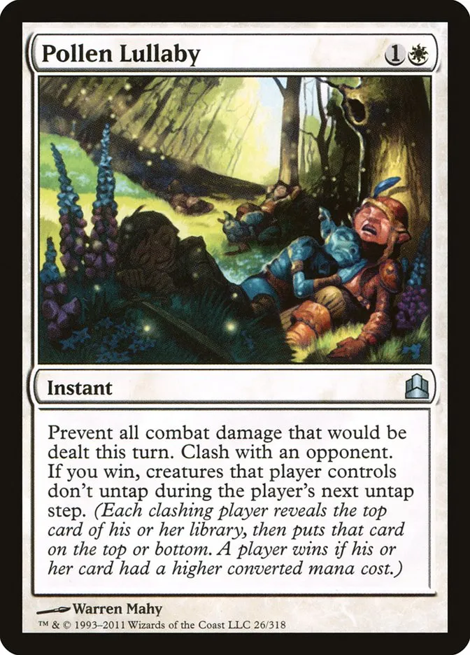 2011 Commander 2011 Pollen Lullaby uncommon #26 uncommon card image