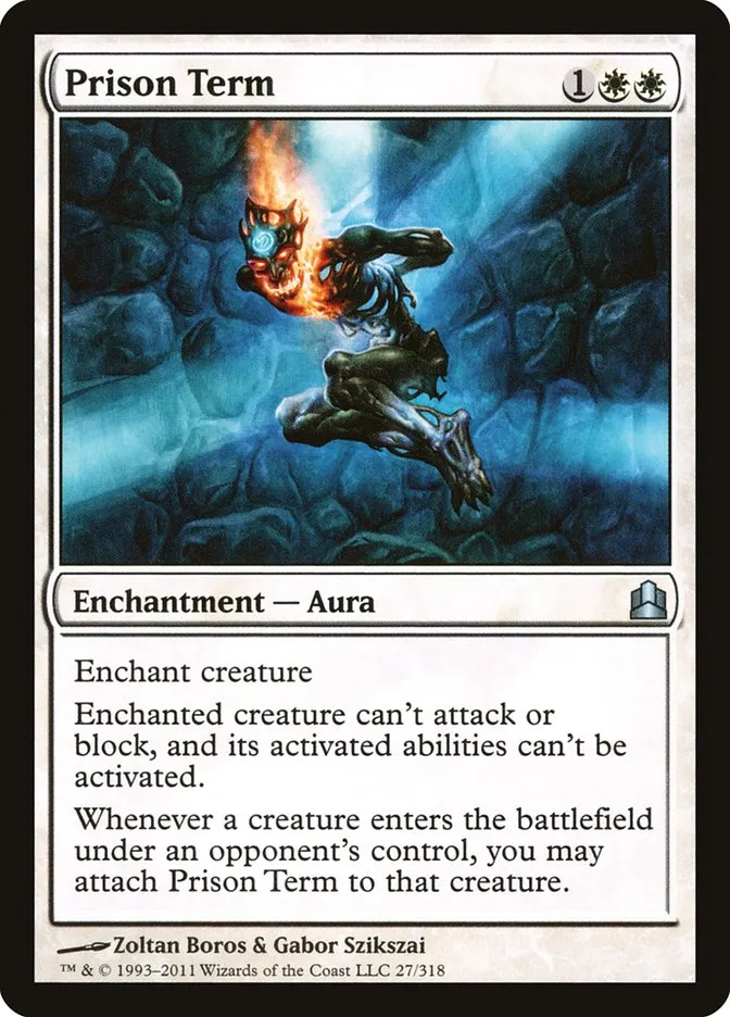 2011 Commander 2011 Prison Term uncommon #27 uncommon card image