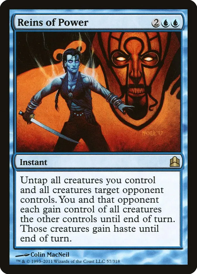 2011 Commander 2011 Reins of Power #57 rare card image