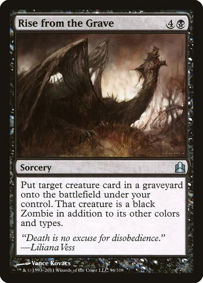 2011 Commander 2011 Rise from the Grave #96 uncommon card image