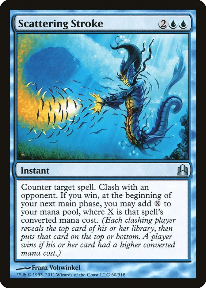 2011 Commander 2011 Scattering Stroke uncommon #60 uncommon card image
