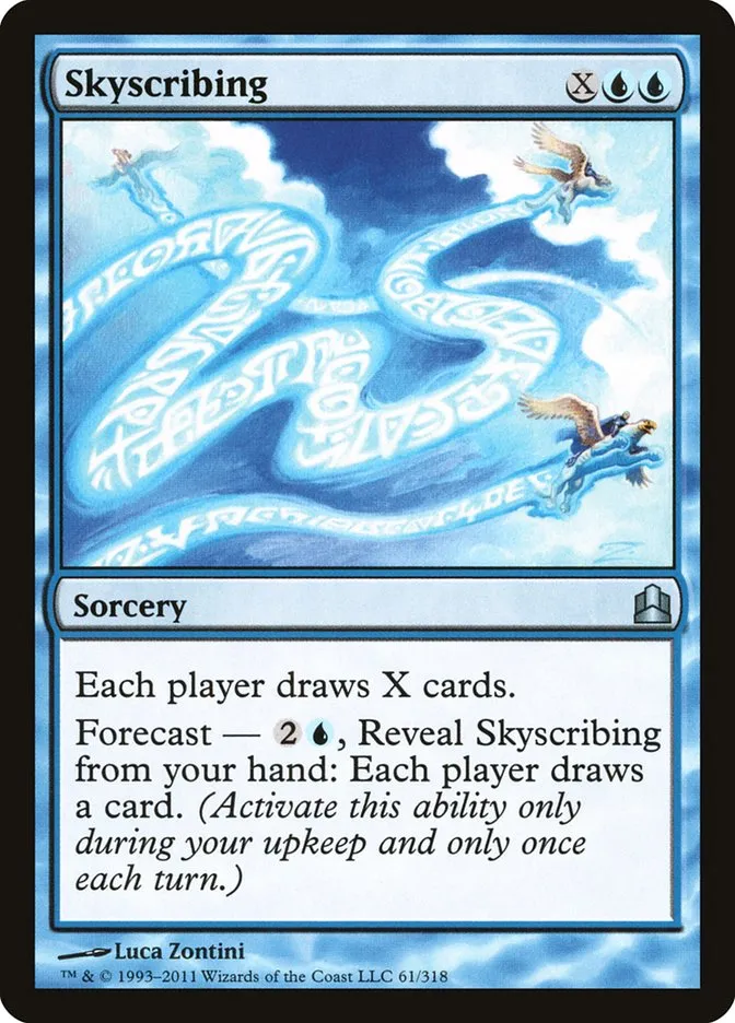 2011 Commander 2011 Skyscribing uncommon #61 uncommon card image