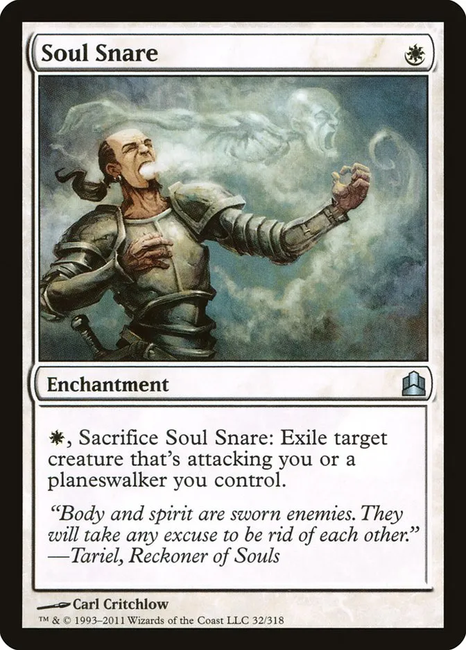 2011 Commander 2011 Soul Snare uncommon #32 uncommon card image