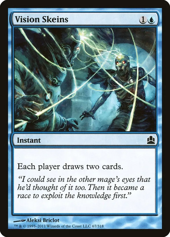 2011 Commander 2011 Vision Skeins common #67 common card image