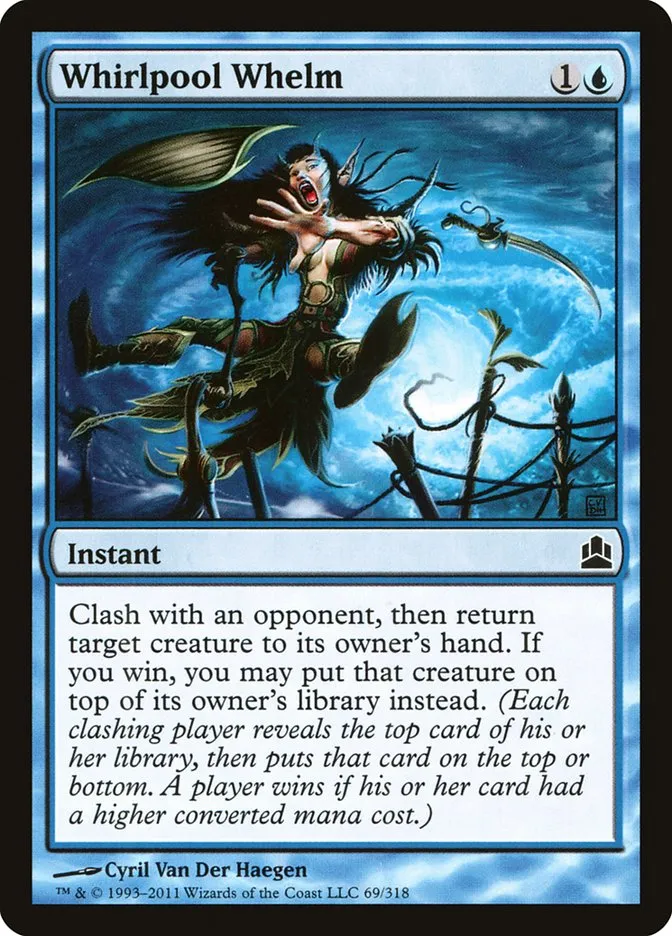 2011 Commander 2011 Whirlpool Whelm common #69 common card image