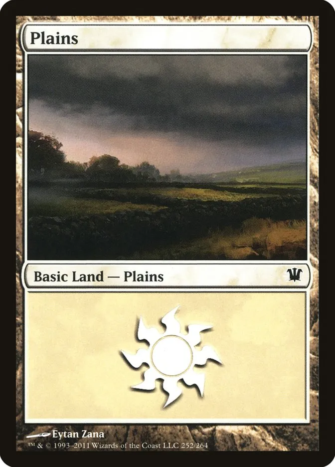 2011 Innistrad Plains [Foil] common #252 common card image