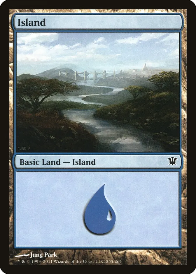 2011 Innistrad Island [Foil] common #255 common card image