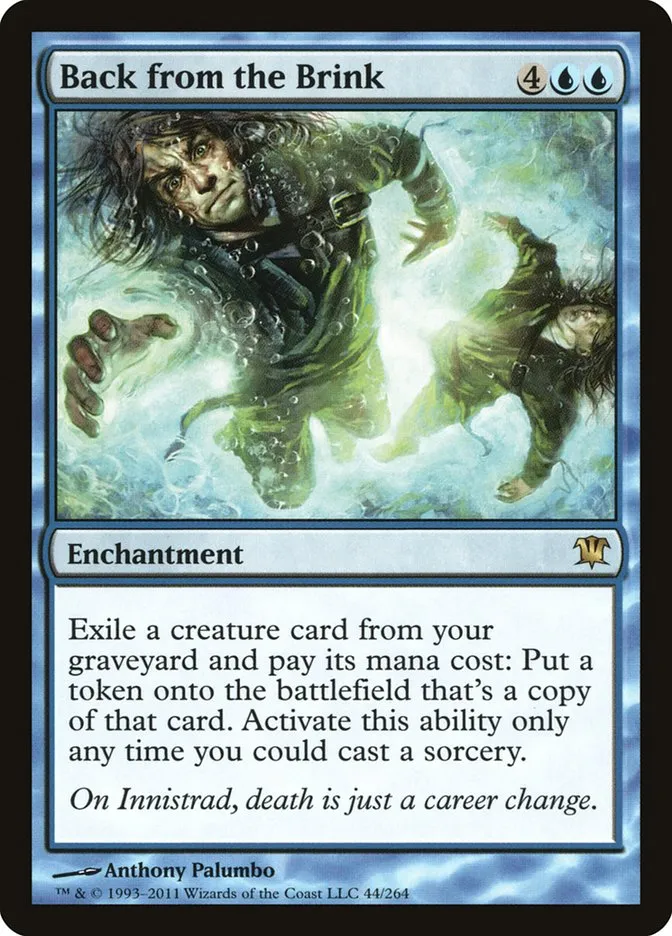 2011 Innistrad Back from the Brink #44 rare card image