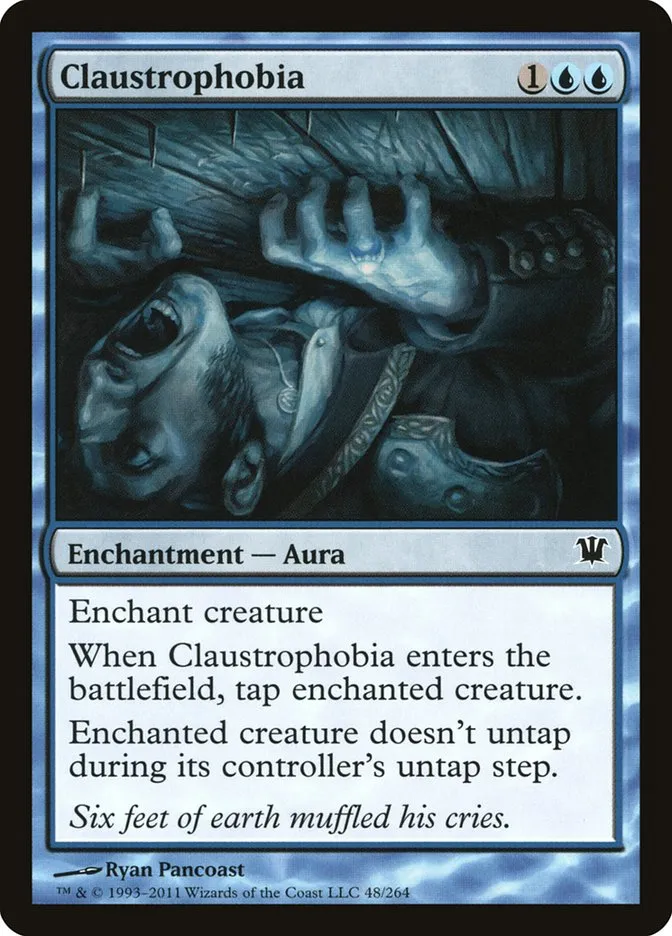 2011 Innistrad Claustrophobia common #48 common card image