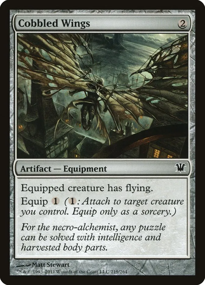 2011 Innistrad Cobbled Wings common #219 common card image