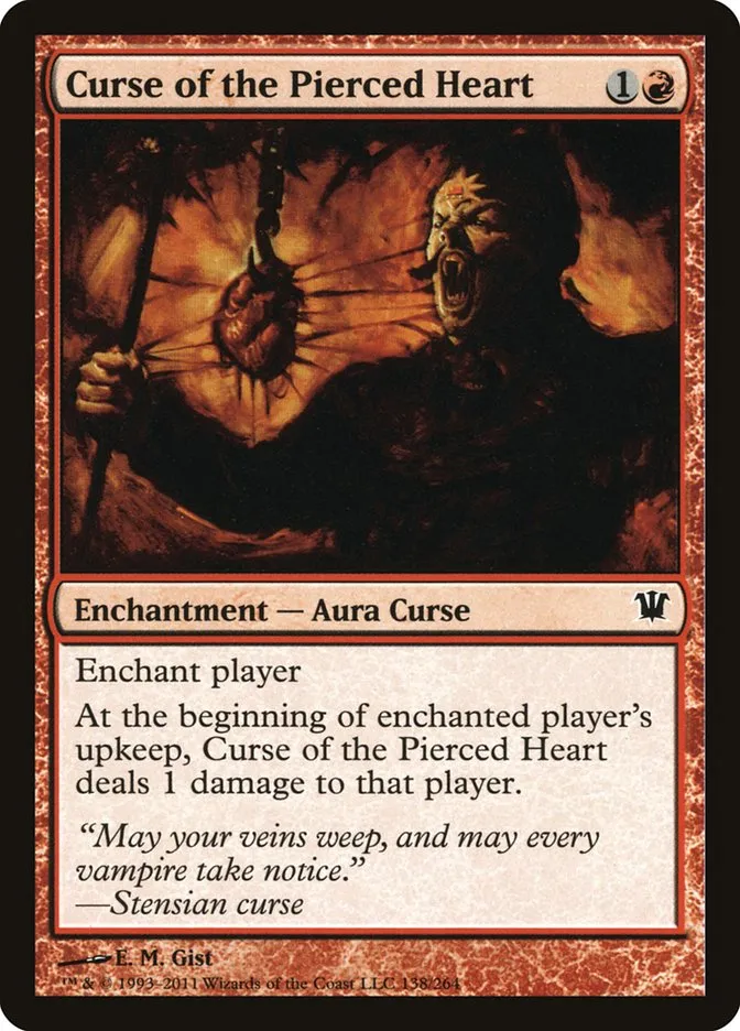 2011 Innistrad Curse of the Pierced Heart #138 common card image