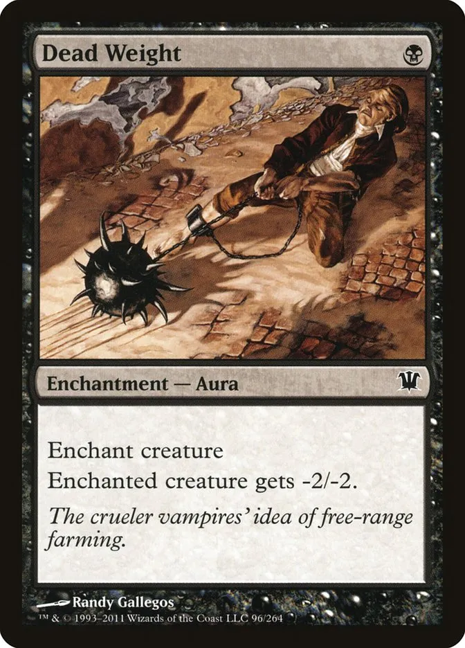 2011 Innistrad Dead Weight common #96 common card image