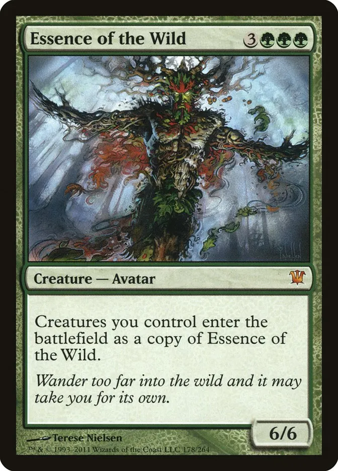 2011 Innistrad Essence of the Wild #178 mythic card image