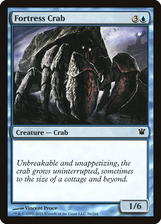 2011 Innistrad Fortress Crab #56 common card image