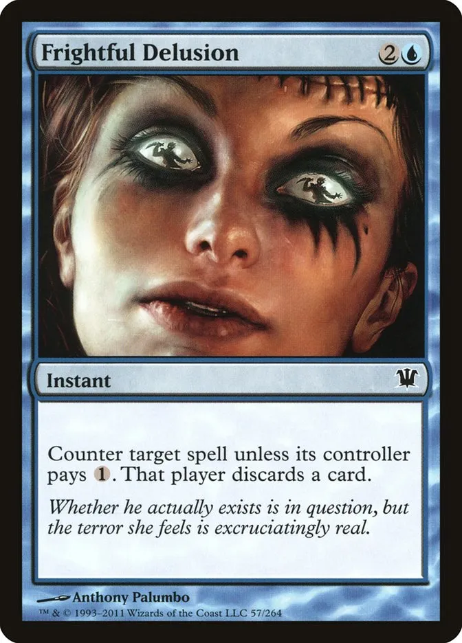 2011 Innistrad Frightful Delusion common #57 common card image
