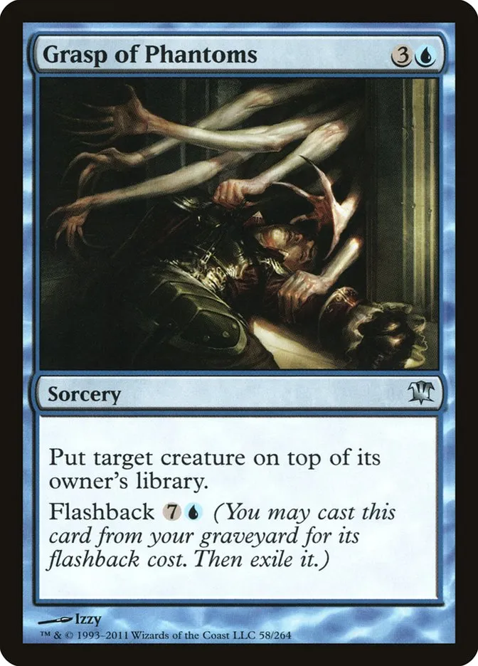 2011 Innistrad Grasp of Phantoms #58 uncommon card image