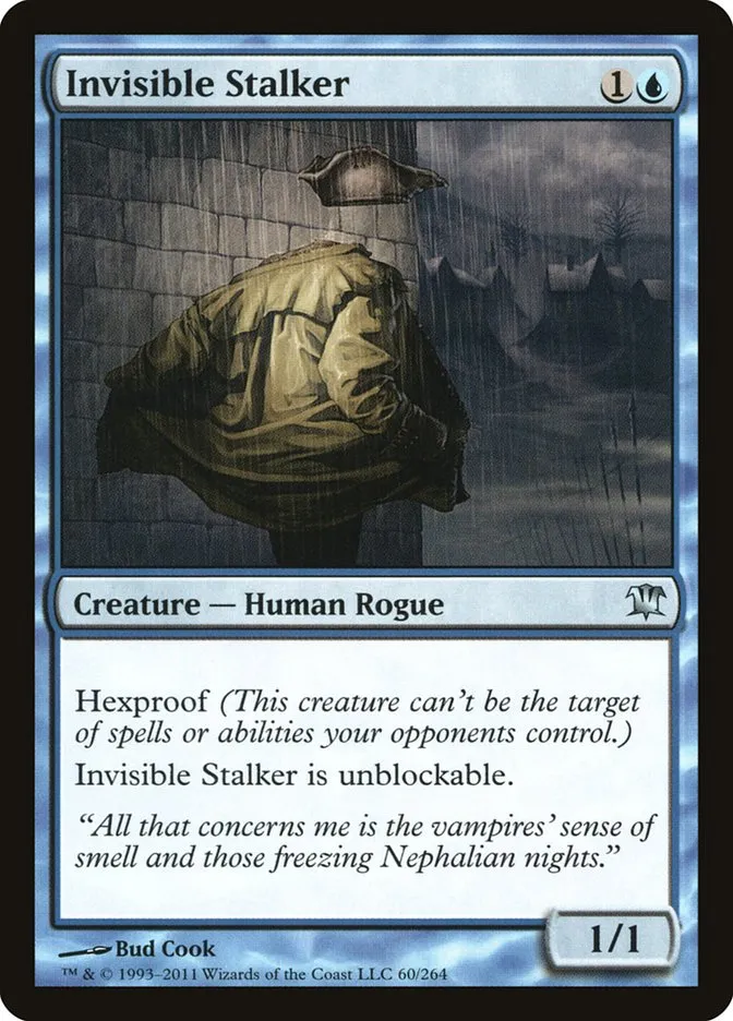 2011 Innistrad Invisible Stalker uncommon #60 uncommon card image
