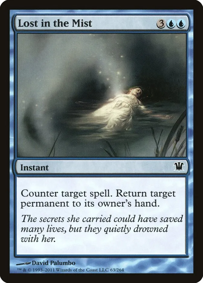 2011 Innistrad Lost in the Mist common #63 common card image