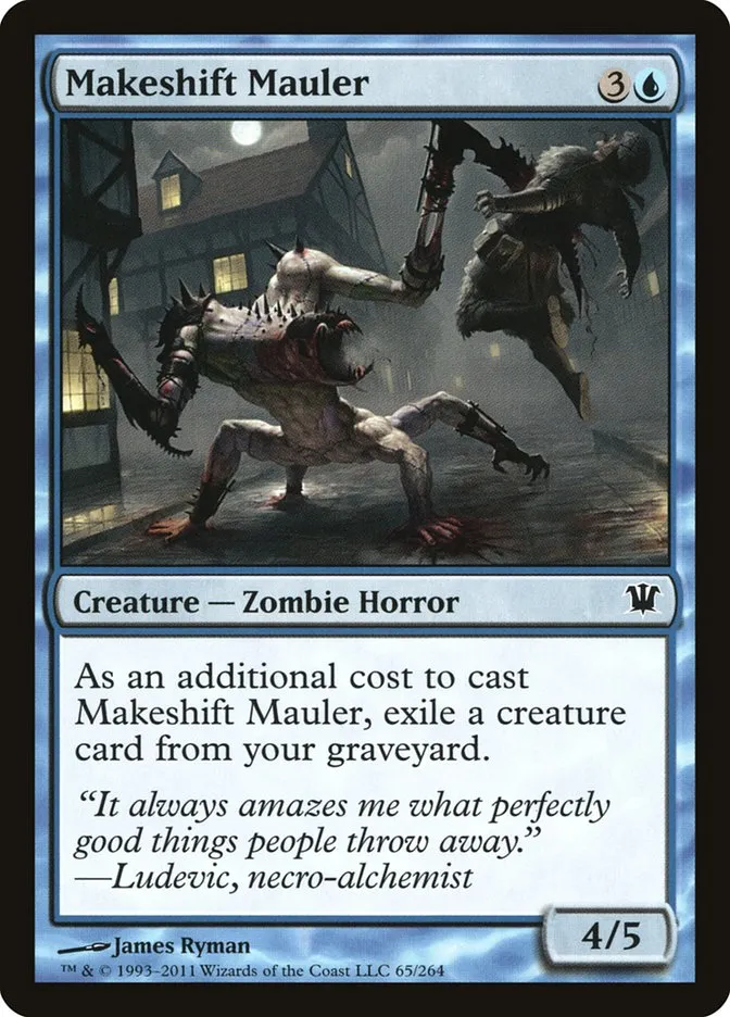2011 Innistrad Makeshift Mauler common #65 common card image