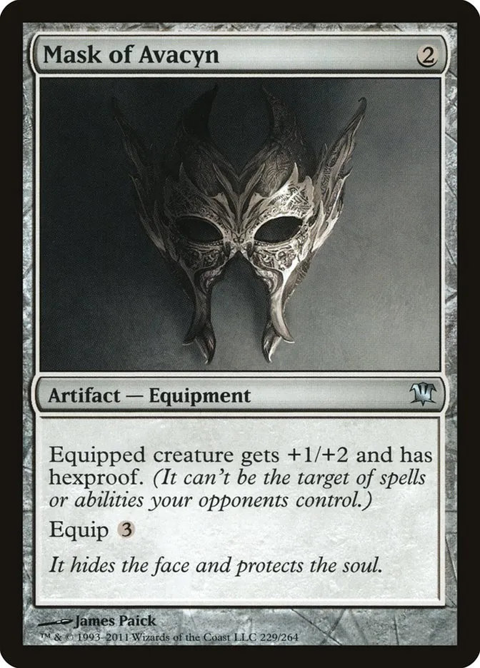 2011 Innistrad Mask of Avacyn #229 uncommon card image