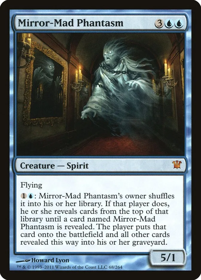 2011 Innistrad Mirror-Mad Phantasm mythic #68 mythic card image