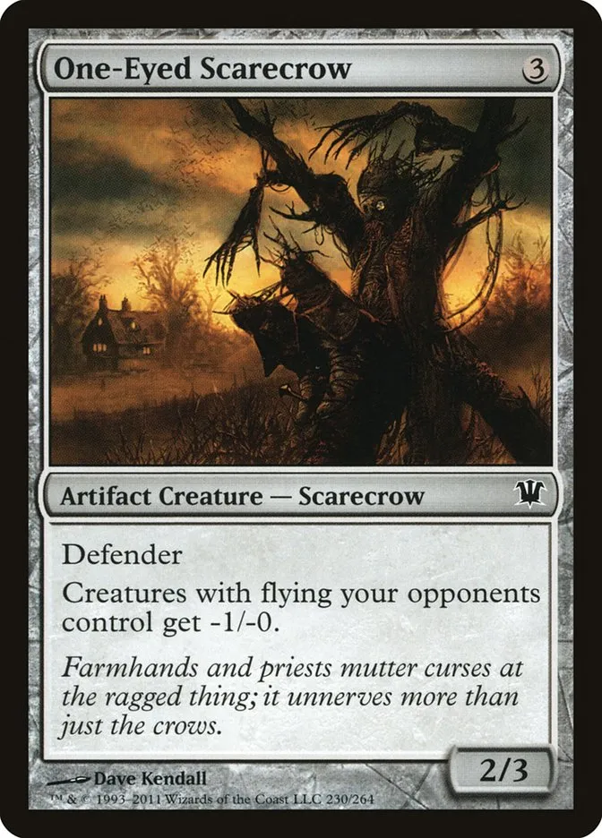 2011 Innistrad One-Eyed Scarecrow #230 common card image
