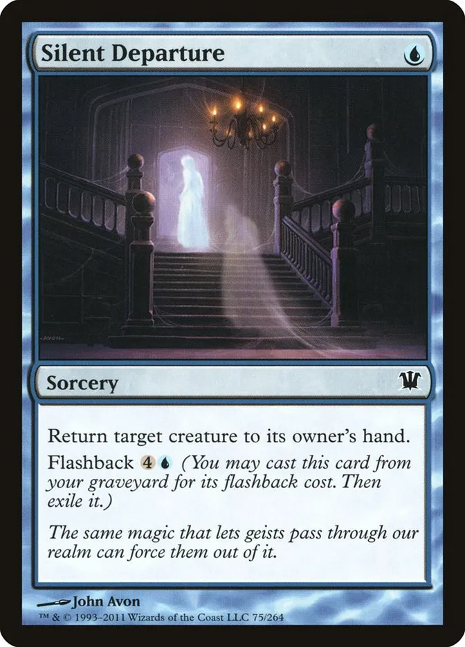 2011 Innistrad Silent Departure #75 common card image