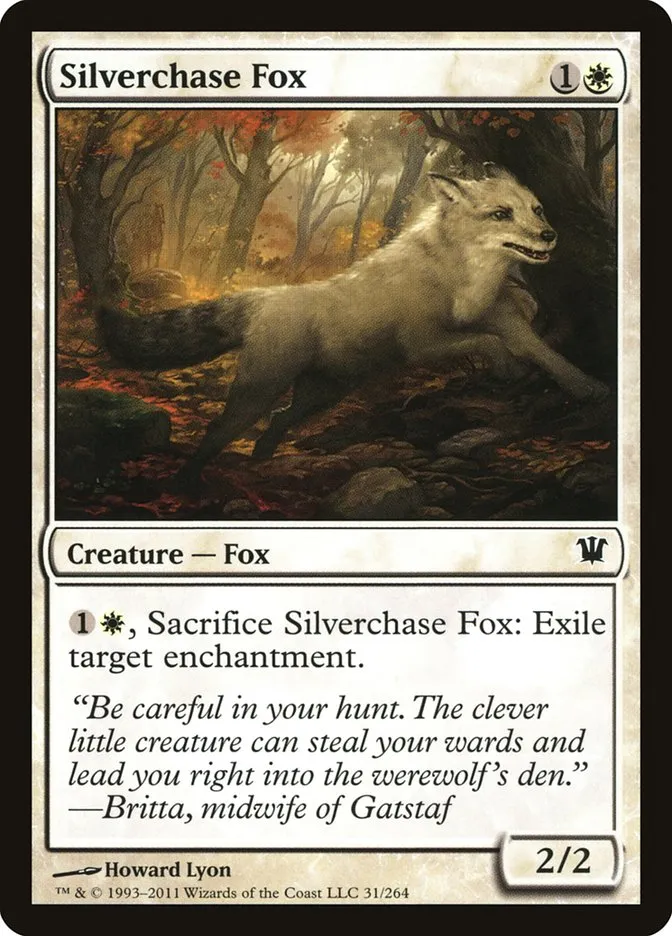 2011 Innistrad Silverchase Fox common #31 common card image
