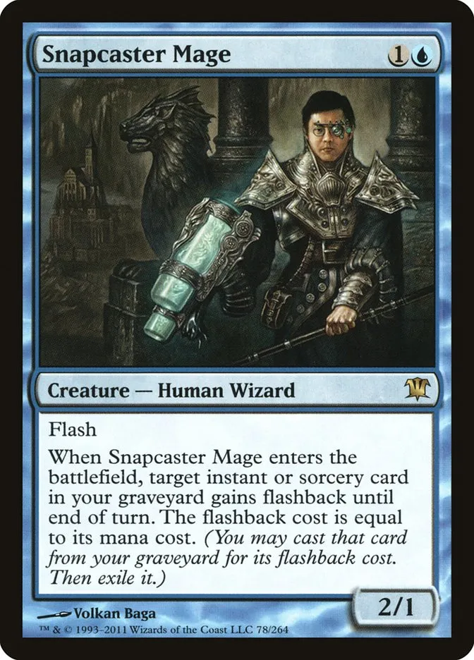 2011 Innistrad Snapcaster Mage #78 rare card image
