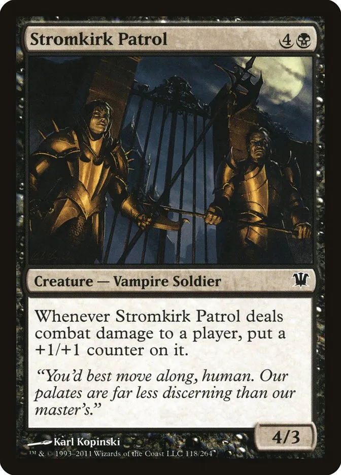2011 Innistrad Stromkirk Patrol #118 common card image