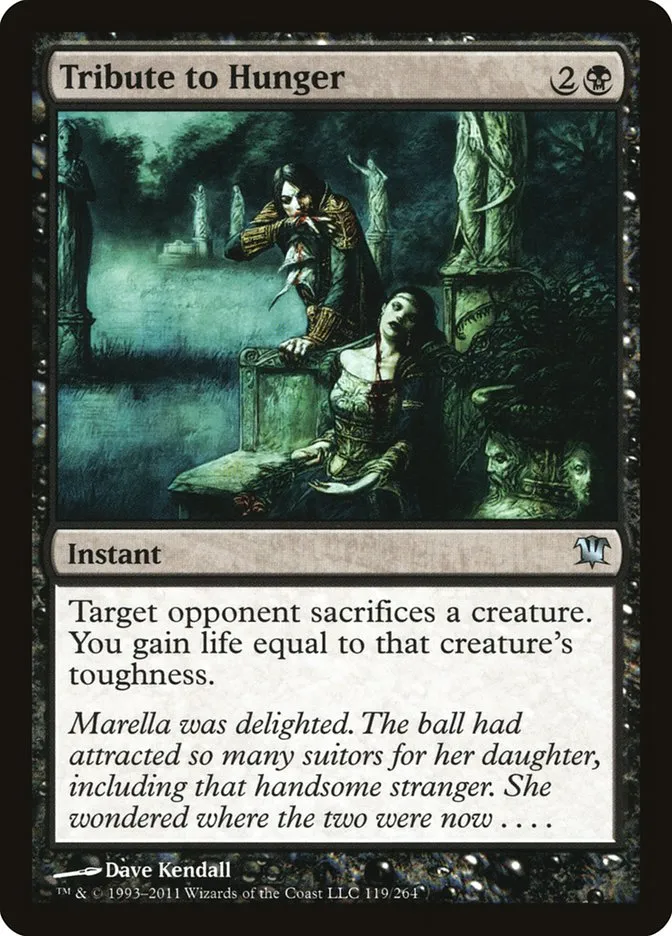 2011 Innistrad Tribute to Hunger #119 uncommon card image