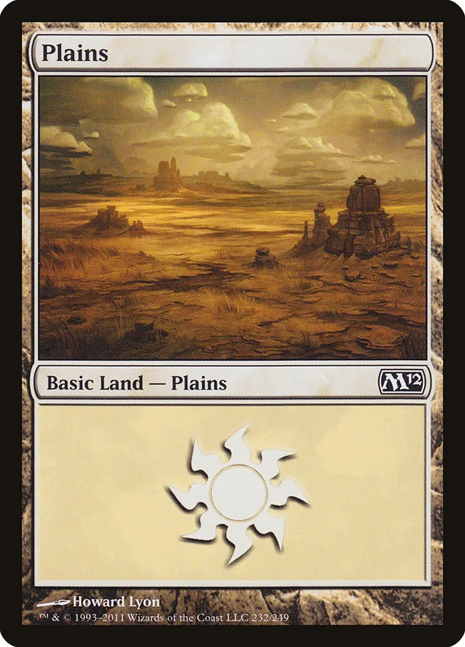 2011 Magic 2012 Plains common #232 common card image