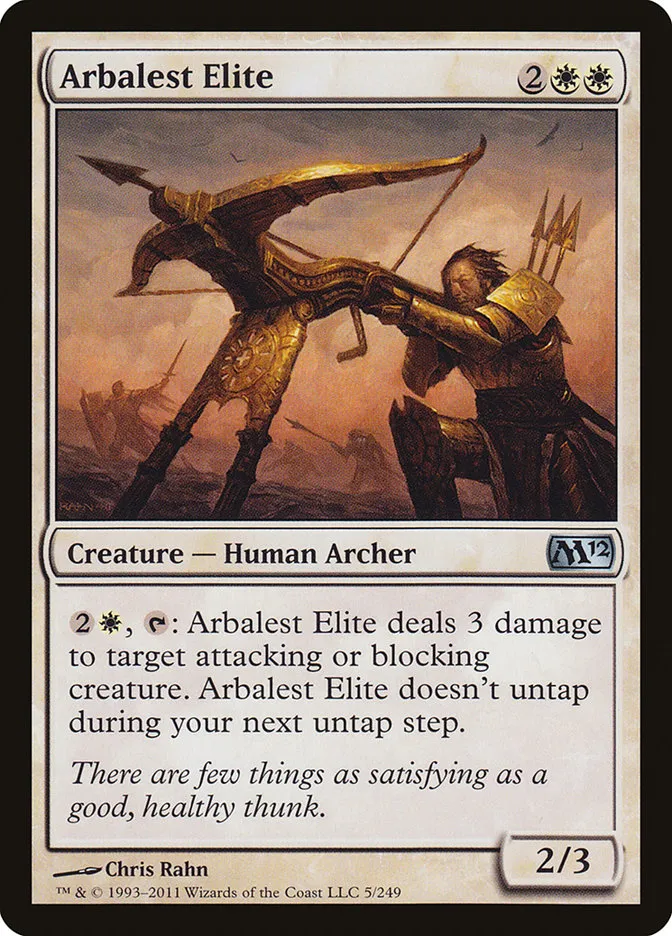 2011 Magic 2012 Arbalest Elite uncommon #5 uncommon card image