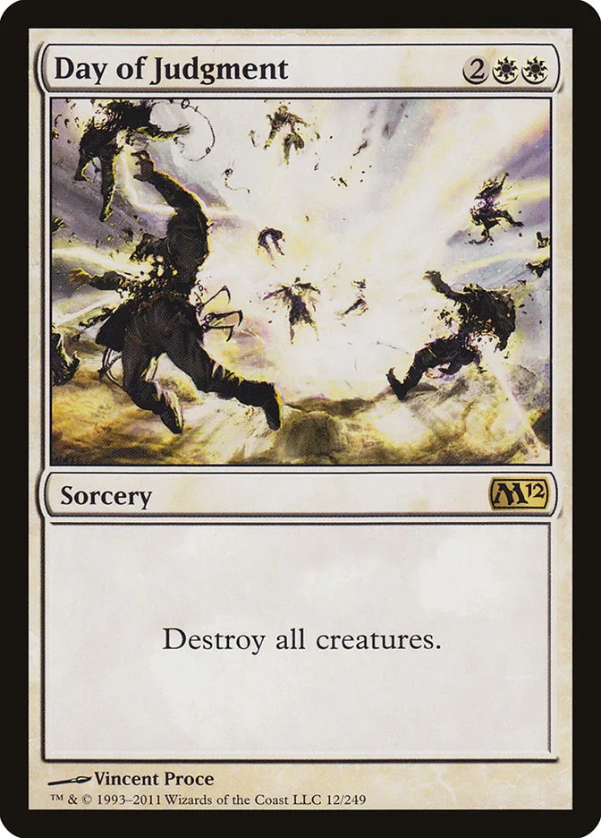 2011 Magic 2012 Day of Judgment rare #12 rare card image