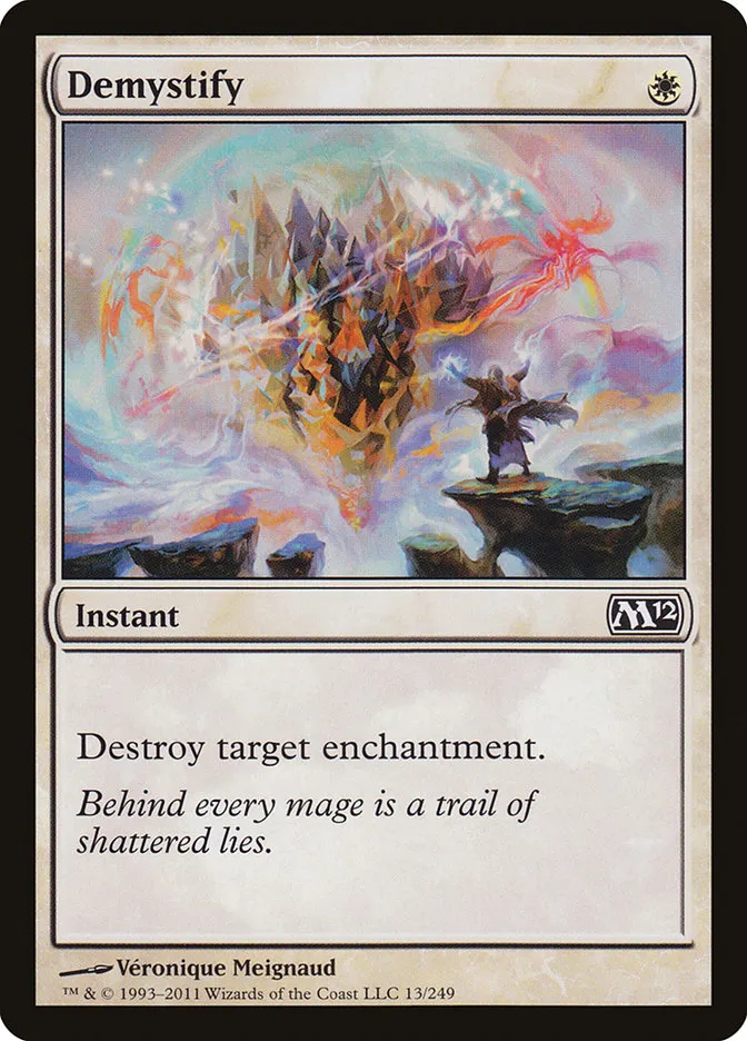 2011 Magic 2012 Demystify common #13 common card image