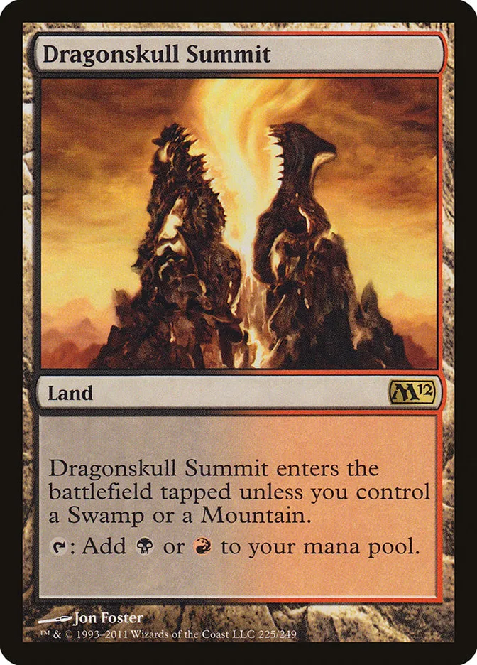 2011 Magic 2012 Dragonskull Summit rare #225 rare card image