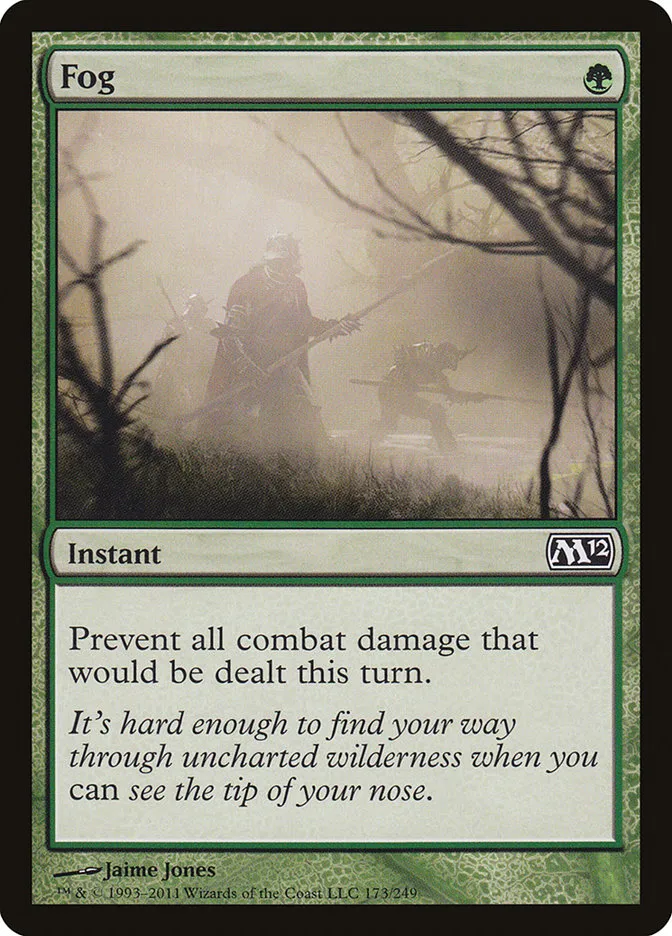 2011 Magic 2012 Fog common #173 common card image