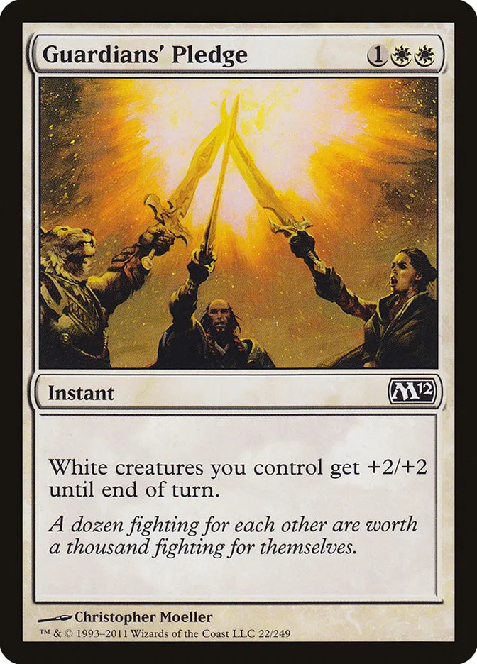 2011 Magic 2012 Guardians' Pledge common #22 common card image