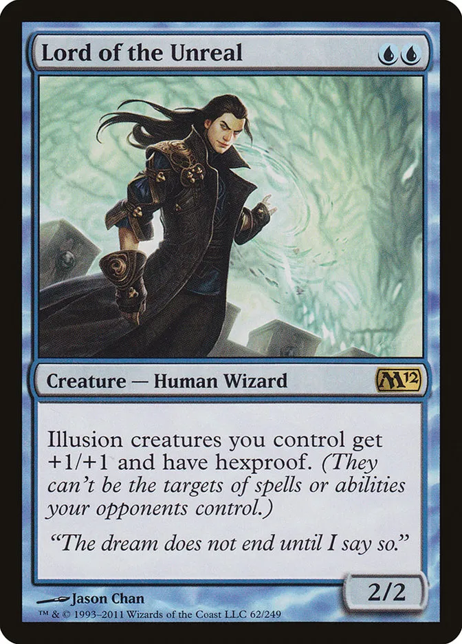 2011 Magic 2012 Lord of the Unreal #62 rare card image