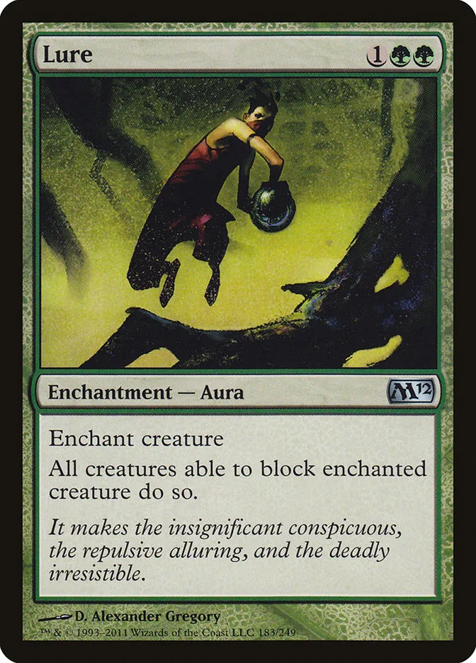 2011 Magic 2012 Lure uncommon #183 uncommon card image
