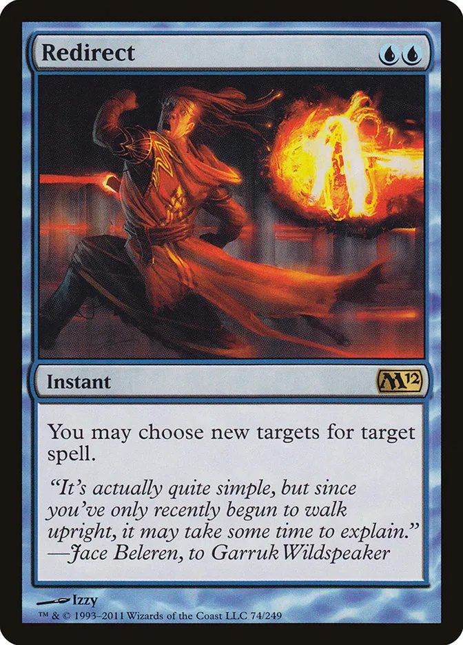 2011 Magic 2012 Redirect rare #74 rare card image