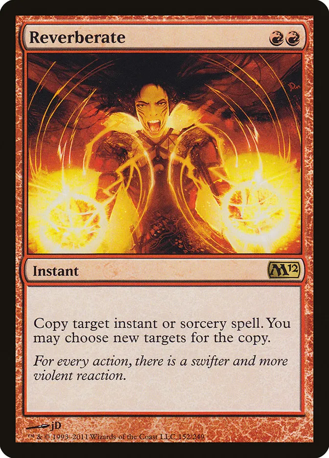 2011 Magic 2012 Reverberate rare #152 rare card image