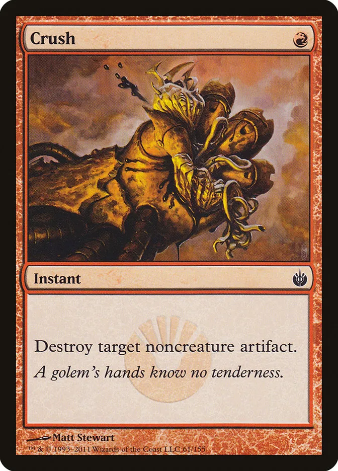 2011 Mirrodin Besieged Crush common #61 common card image