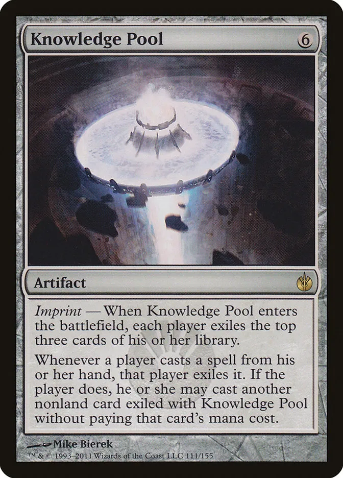 2011 Mirrodin Besieged Knowledge Pool #111 rare card image